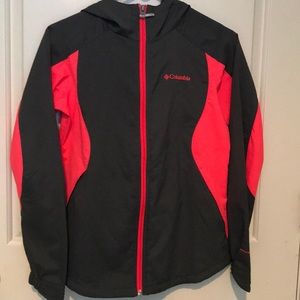 Columbia rain jacket girls Large 14/16